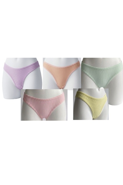 MİO ESTİLO Στριγκάκι με κορδόνι 5 τεμαχίων