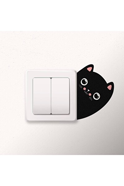 OEM Sticker pentru intrerupator Cute Cat