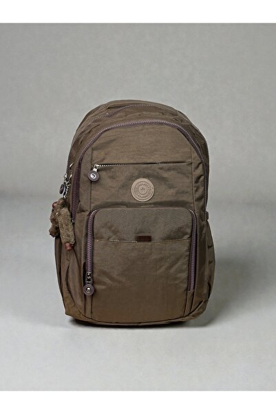 by polo clup Wrinkled Waterproof Fabric Large Size Unisex School Backpack and...