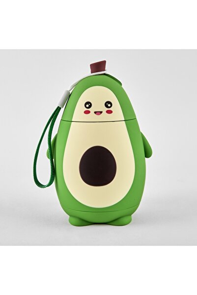 OEM Μπουκάλι νερού  "Αβοκάντο " 320 ml, με ιμάντα, χαριτωμένο