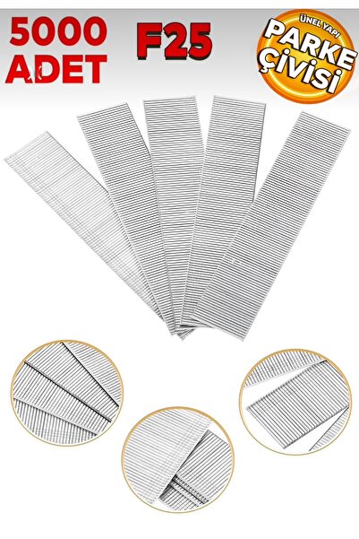 Rast RST25 F25 Süpürgelik Parke Ahşap Mdf Çivisi 25 mm Tabanca Çivisi 5000 Ad...