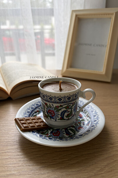 Jasmine Candle Türk Kahvesi Temalı Soya Wax Mum