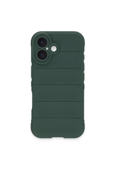 TheGencoo Apple iPhone 16 Case Optimum Silicone - Dark Green