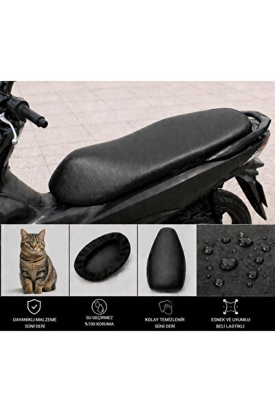 lawrenceshop Çelik Motor XGJ 100-7 Husă pentru șa motocicletei Protecție impe...