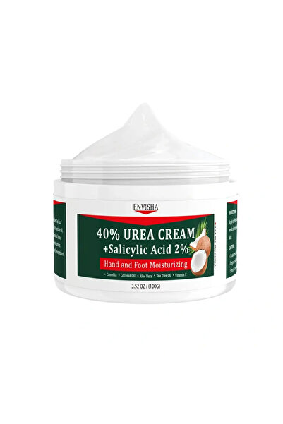 Verilaria Cremă cu Uree 40% și Acid Salicilic 2% – Repară călcâiele crăpate, ...