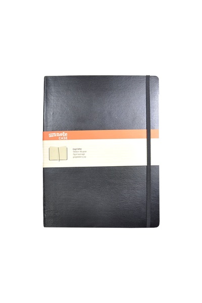 Umur Mynote Case Siyah 19x25 Çizgili Defter 96yp