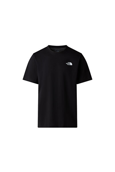 THE NORTH FACE Ανδρικό καθημερινό μπλουζάκι M Monte Regular, μαύρο T-shirt