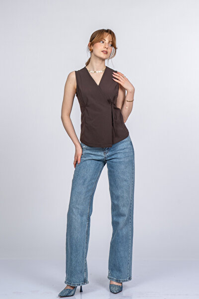 MissVina Υφασμάτινο γιλέκο αλεξίπτωτου διπλής στρώσης Carina