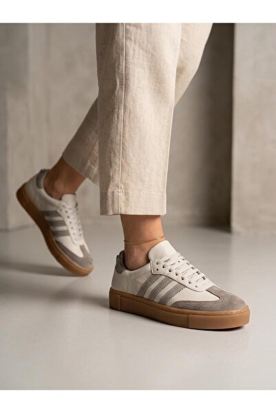 potinonline 3020 Γυναικεία παπούτσια sneaker από γνήσιο δέρμα