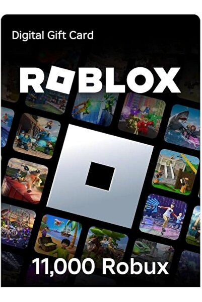 Roblox Gift Card - 11.000 Robux (EUR EKSİKSİZ YÜKLENİR