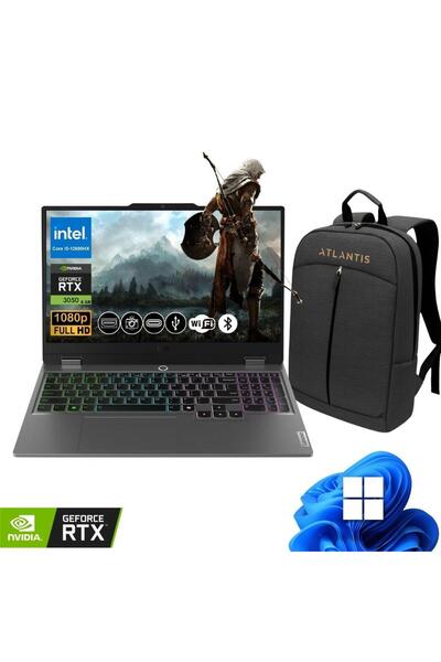 LENOVO LOQ Gaming Notebook i5-12600HX 32GB RAM 2TB SSD RTX3050 6GB 15.6" FHD 144Hz IPS Win11Pro 83GS