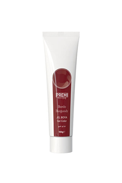 Premi Yenilebilir Jel Gıda Boyası 100 GR Bordo