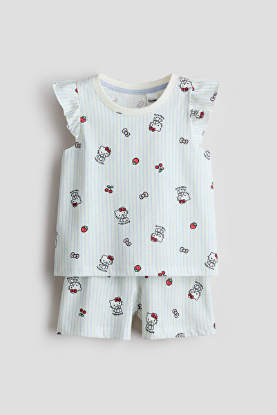 H&M Baskılı Pijama Takımı