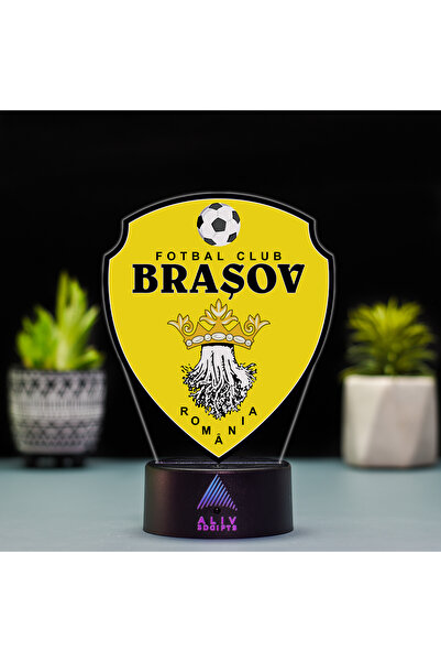 ALIV FC Brasov Λάμπα LED, 16 χρώματα, Τηλεχειριστήριο, Έλεγχος αφής