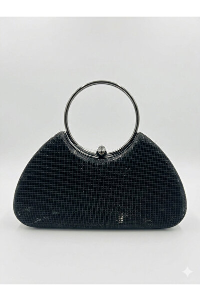 H&D COLLECTİON Πολύ κομψό βραδινό φόρεμα και τσάντα για κλαμπ με χρυσό δαχτυλ...