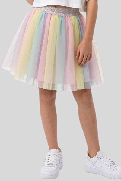 ww waka waka kids store Κοριτσίστικη φούστα τούτου από τούλι σε χρώμα ουράνιο...