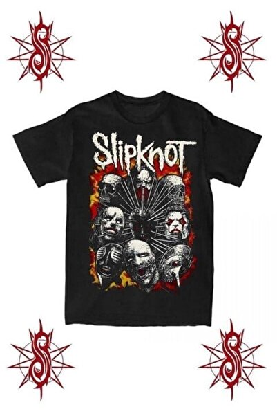 Karakedi Članovi Black Slipknot, gotički Y2K unisex T-shirt