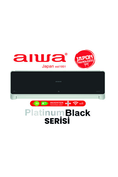 Aiwa Platinum Black Serisi 18000 BTU A++ Inverter Klima (Ücretsiz Montaj Dahil)