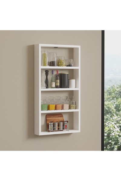 UnicUtil Ράφι τοίχου, Quatro White, UnicUtil, Λευκό, Πλάτος: 43,2 εκ., Ύψος: ...