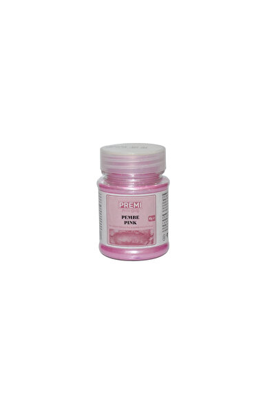 Premi Yenilebilir Metalik Toz Gıda Boyası 10 GR Pembe
