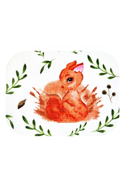 EgaKids Scutec din muselina 70x80 cm Tetra model Squirrel and leaf