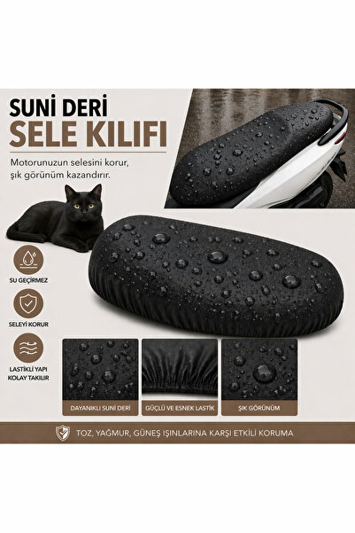 lawrenceshop Husa de șa pentru motociclete Kuba Trendy XC 50 Protecție imperm...