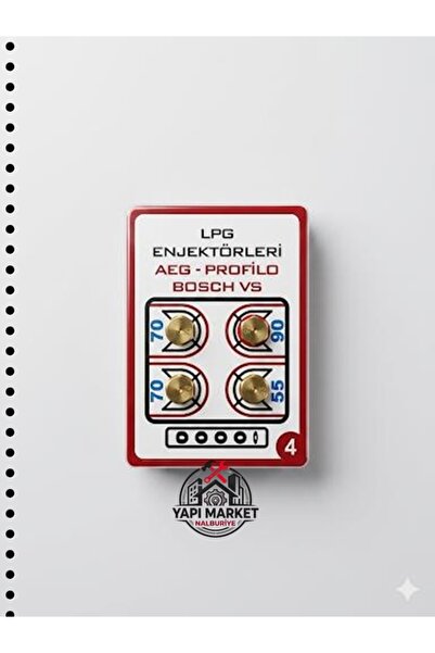 OEM Doğalgazdan Lpg Ye Dönüşüm Seti Lpg Enjektörü Lpg Ocak Memesi Tüm Markala...