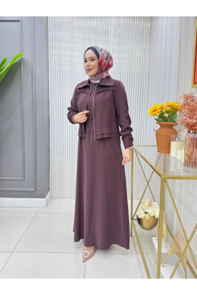 GK Φόρεμα με υφασμάτινο σακάκι από τένσελ