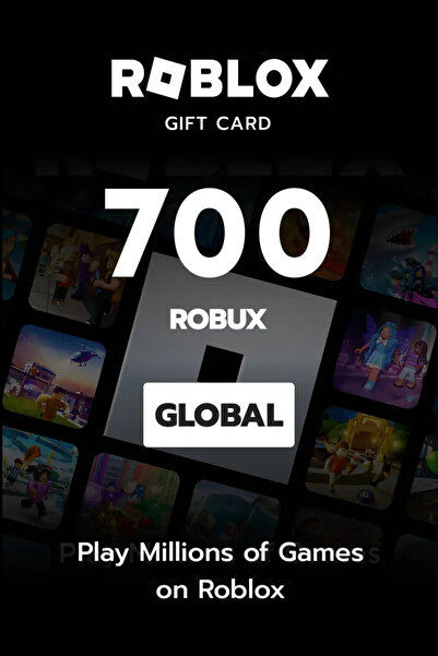 Roblox Gift Card - 700 Robux (EUR EKSİKSİZ YÜKLENİR