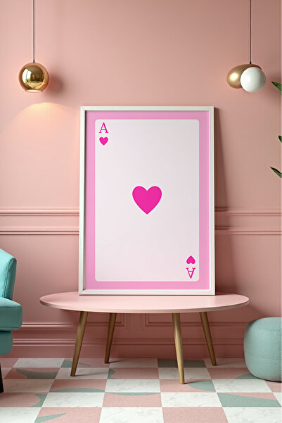 Esci Design Τραπέζι με λευκό πλαίσιο - Ροζ Τραπέζι - Τραπέζι Tiktok - Τραπέζι...