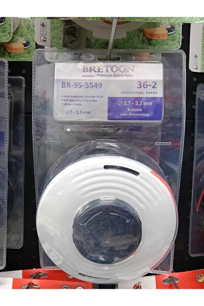bretoon STIHL İLE UYUMLU YARI OTOMATİK TIRPAN MİSİNASI BAŞLIĞI