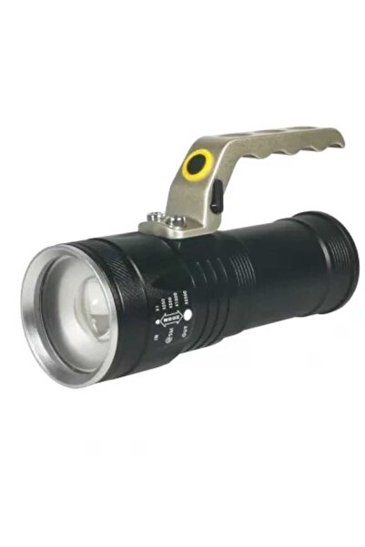 TED Electric Φακός με μπαταρία και ζουμ, περιλαμβάνει 3 x 18650, HL-L2-04 TED