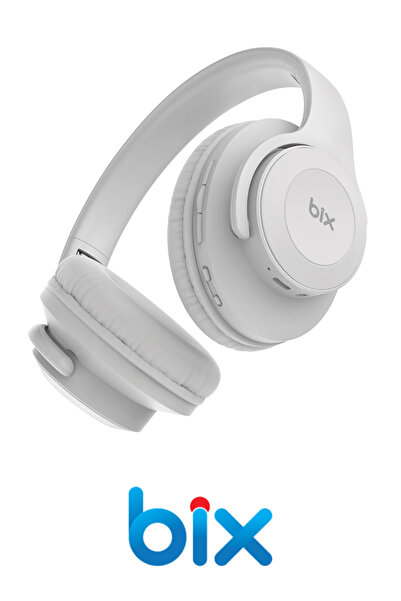 Bix Soundcraft BH2 Bluetooth 5.3 Kulaküstü Kulaklık, Hoparlör Modlu, 40mm Sür...
