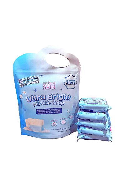 Hikari صابون ألترا برايت ميراكل - قطع صابون للتنظيف اليومي اللطيف للحصول على ...