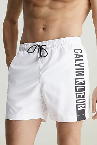 Calvin Klein Intense Power Medium Drawstring Swim Short Men's Medium Size Swi...