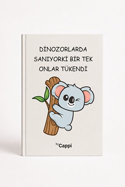 BY CAPPİ Defter Sözlü Serisi Çizgili Defter 14*20 cm Sert Kapak 192 Sayfa (12...