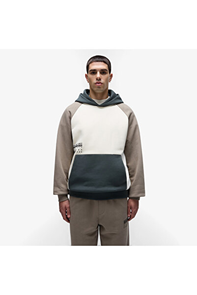 Napapijri B-Premium H Erkek Krem Sweatshirt
