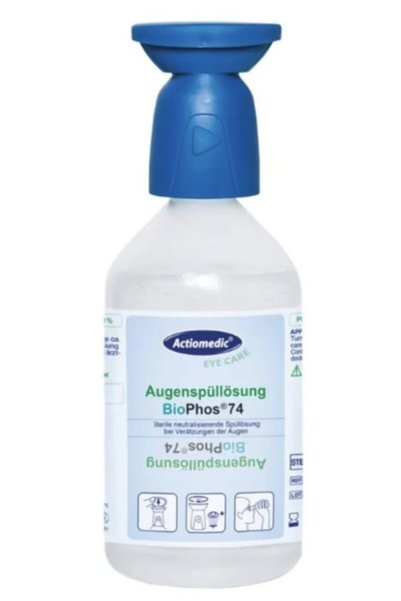 ACTIOMEDIC Mavi Kimyasal Göz Duşu Solüsyonu 250 Ml Bıophos 74