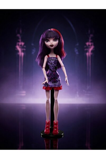 tredblock Monster High Uyumlu Bebek Standı - Monster High Logosu Detaylı