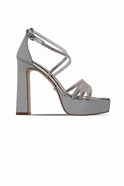 Lal Shoes & Bags Γυναικεία παπούτσια Sebari με πέτρες και λεπτομέρειες από γκ...