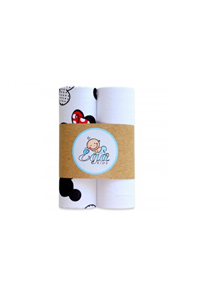EgaKids Set 2 scutece din bumbac 60x80 cm model Minnie Mouse