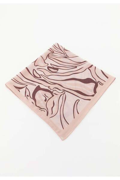 OXXO Patterned Scarf - FLOWER COMB