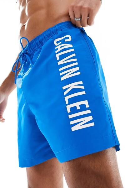 Calvin Klein Intense Power Medium Drawstring Swim Short Erkek Orta Boy Yüzme ...