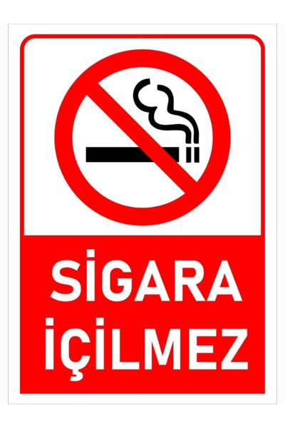 online shopping dsg store Sigara İçilmez Levhası – No Smoking Uyarı Tabelası ...