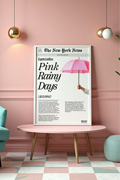 Esci Design Τραπέζι με λευκό πλαίσιο - Ροζ Τραπέζι - Τραπέζι Tiktok - Τραπέζι...