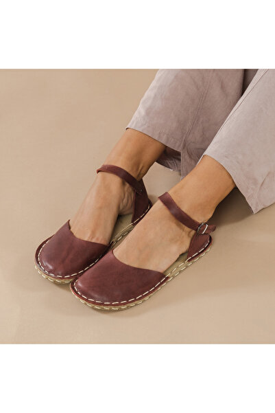Kadın Barefoot Sandalet Yalın Ayak Sandalet Kadın Deri Sandalet