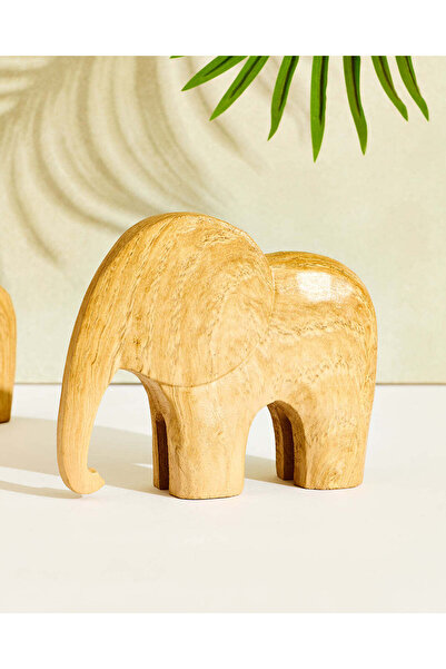 REDTAG Wooden Elephant M