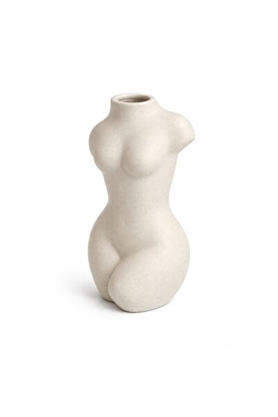 NO BRAND Premium Decorative Vase 'Female Silhouette'