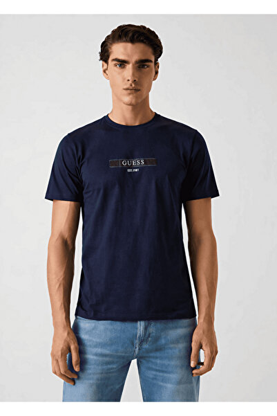 Guess Jersey Erkek Slim Fit T-Shirt