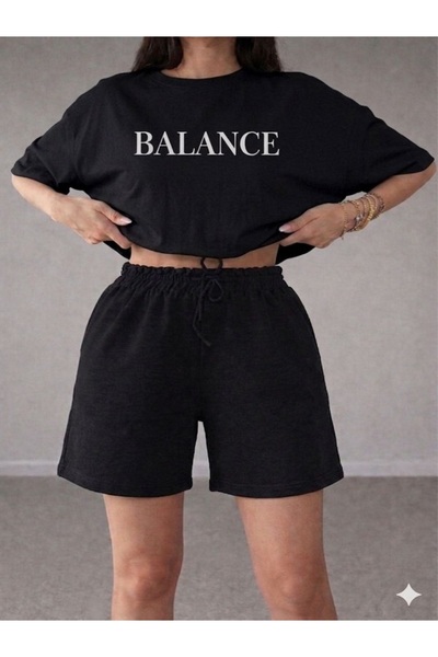 FAEL LİFE UNISEX ΣΕΤ ΜΕ ΦΑΡΔΙΑ ΜΠΛΟΥΖΑΚΙΑ ΚΑΙ ΦΟΡΜΑ ΜΕ ΤΥΠΩΜΕΝΟ ΣΧΕΔΙΟ BALANCE